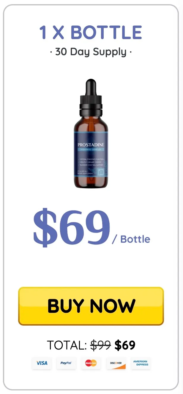Prostadine 30-day supply bottle